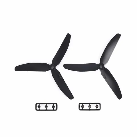 High Quality A Pair2PCS 5030 3 blade Direct Drive Propeller For Multicopter Prop CWCCW for RC Airplane Aircraft Black title=