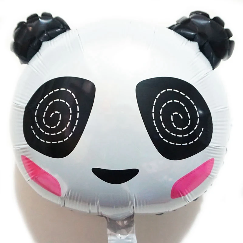 10pc panda silver Стиль гелевые шары Дори с принтом Немо Дори для детских игрушек 18 дюймов Круглые фольгированные шары Дори для дня рождения воздушные шары - Цвет: 10pc panda silver