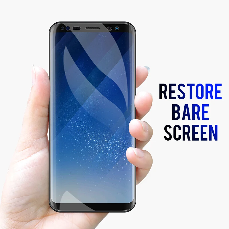 50D изогнутая мягкая защитная пленка для samsung Galaxy S8 S9 Plus S7 S6 Edge защита экрана на samsung S9 Note 8 9 защитная пленка