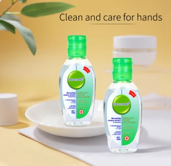 

10pcs Anti-New Corona Hand Sanitizer Travel Portable 50ML Non-Washing Gel Hand Sanitizer Non-Alcoholic Prevent Germs