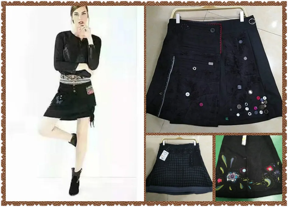 

NEW Spanish deg skirt style in many short styles