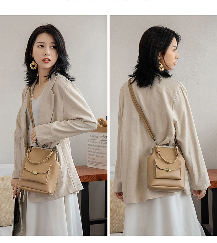 kiss lock shell bag bags pu leather women shoulder crossbody women's handbags (7)