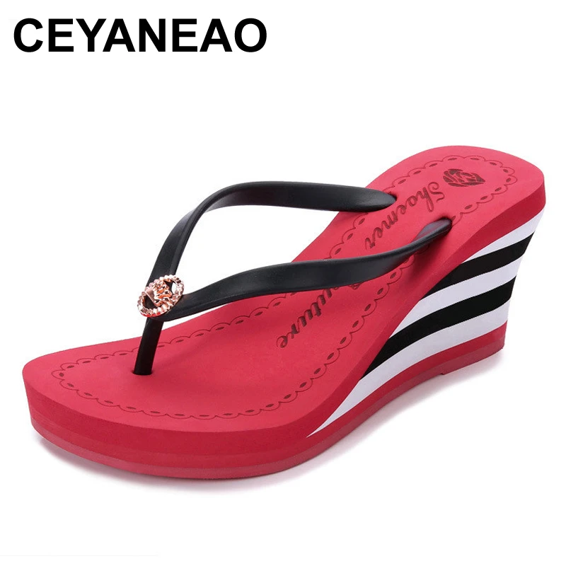 designer platform wedges