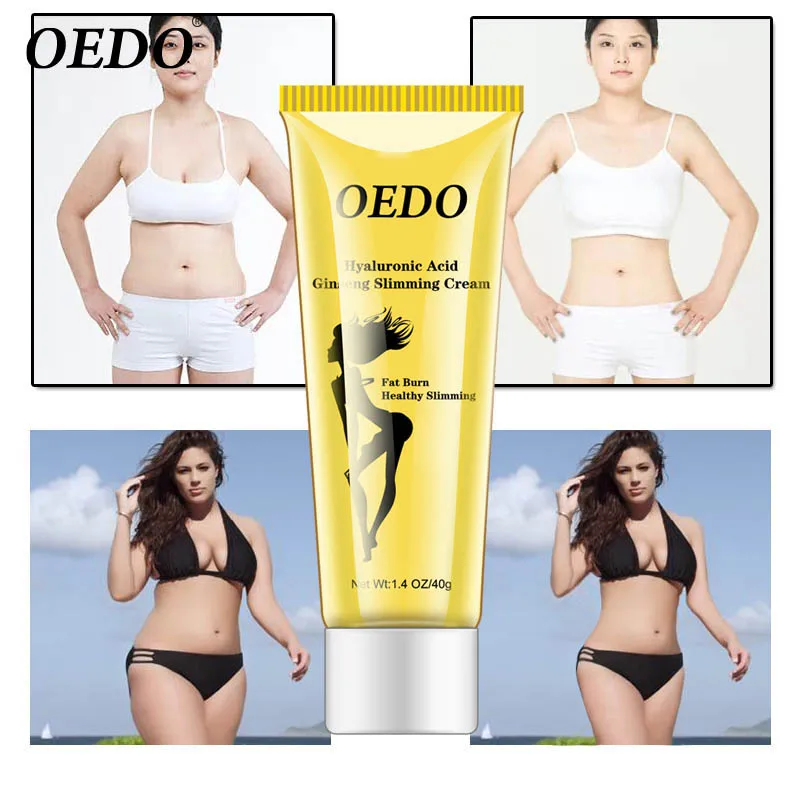 OEDO гиалуроновая кислота, женьшень, крем для похудения, уменьшающий целлюлит, сжигание жира, крем для похудения, забота о здоровье, 40 г