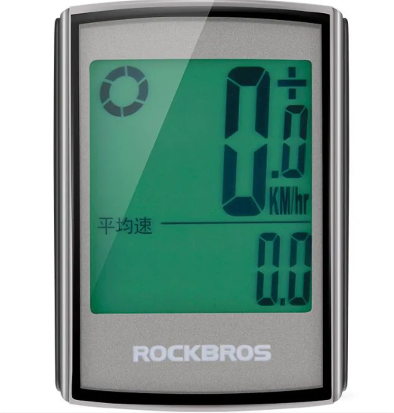 ROCKBROS водонепроницаемый велосипедный компьютер со спидометром беспроводной ЖК