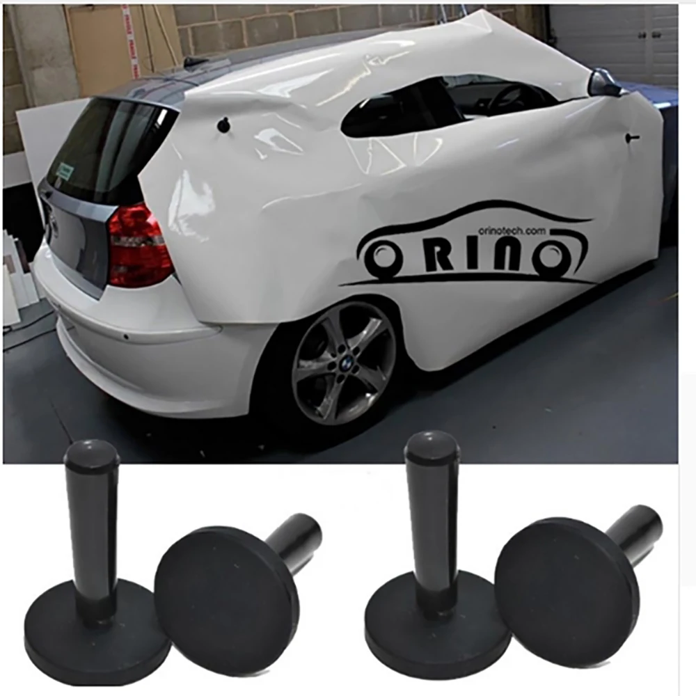 4PCS Car Magnetic Holder Vinyl Film Wrapping Gripper Tool Carbo
