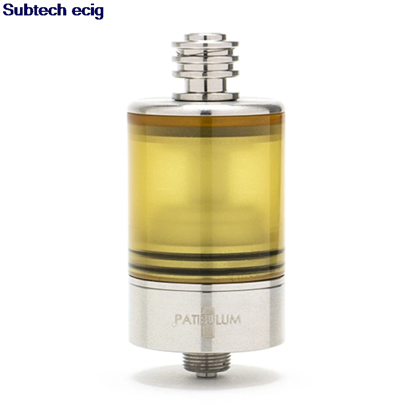 Newest Patibulum RTA MTL Tank 3.5ml huge Atomizer 316ss 22mm diameter 510 thread single coil Disk type AFC system Vape RTA RDA