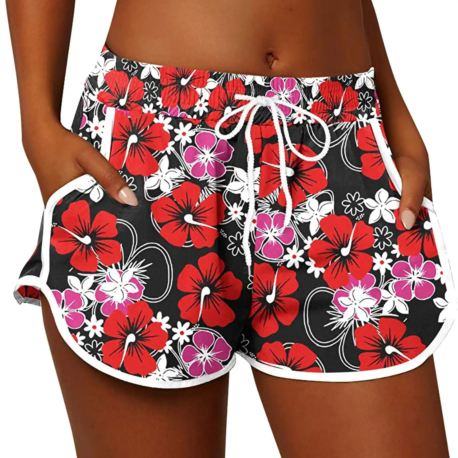 short para natação feminino