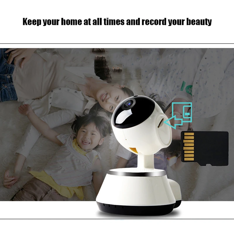 ТВ-шкаф 720P HD беспроводная Wifi ip-камера домашняя камера видеонаблюдения широкоугольная крытая камера Поддержка ночного видения