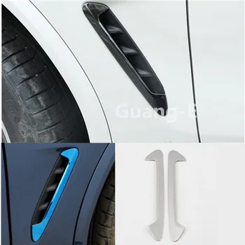 

Car Stick Front Machine Side Fender Vents Air Outlet Lamp Trim Moulding For BMW X3 XDrive 25i 28i 30i 2018 2019 2020