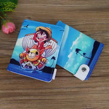 

Anime ONE PIECE/JoJo's Bizarre Adventure/My Hero Academia/NARUTO/SAO/Detective Conan Wallet Coin/ID/Credit Card Student Purse