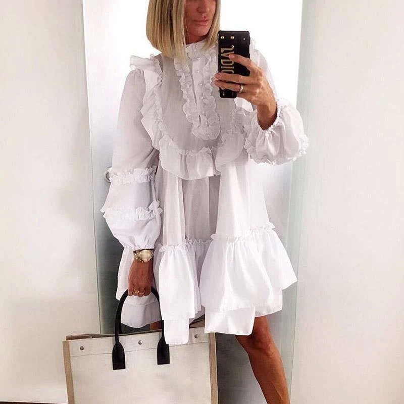 Womans white shirt dress Clearance