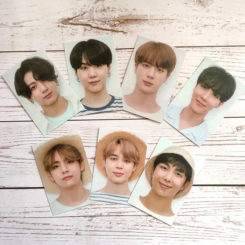 K-POP Bangtan Boys Альбом Плакат 2021 SEASON'S приветствия ЛОМО карта Фотокарта Бумага SUGA