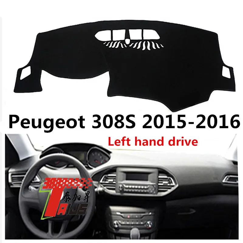 Taijs чехол для приборной панели автомобиля с левым приводом для peugeot 308S- высокое качество анти освещение размеры клиентов восхитительные