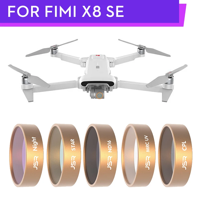 Фильтр для камеры Fimi X8 SE Star CPL UV ND 4 8 16 32 набор фильтров нейтральной плотности