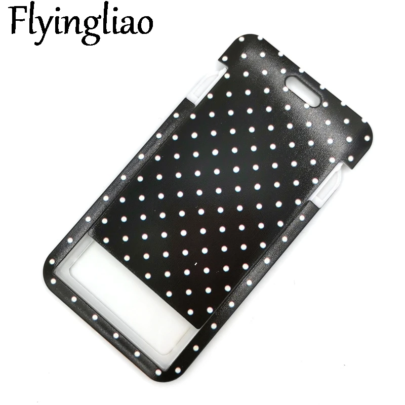 

Black Wave point ID Card Students Work Name card Holder Pass Gym Badge Kids Holder Jewelry Accessories Decorations Gifts