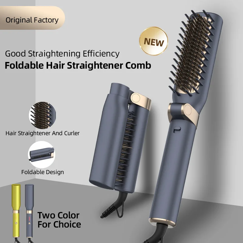 

2in1 Multistyler сглаживание и волна бигуди для Для женщин леди обжимной нагрев кисточки Женские средства для ухода за волосами щипцы для завивки и выпрямители высокого качества