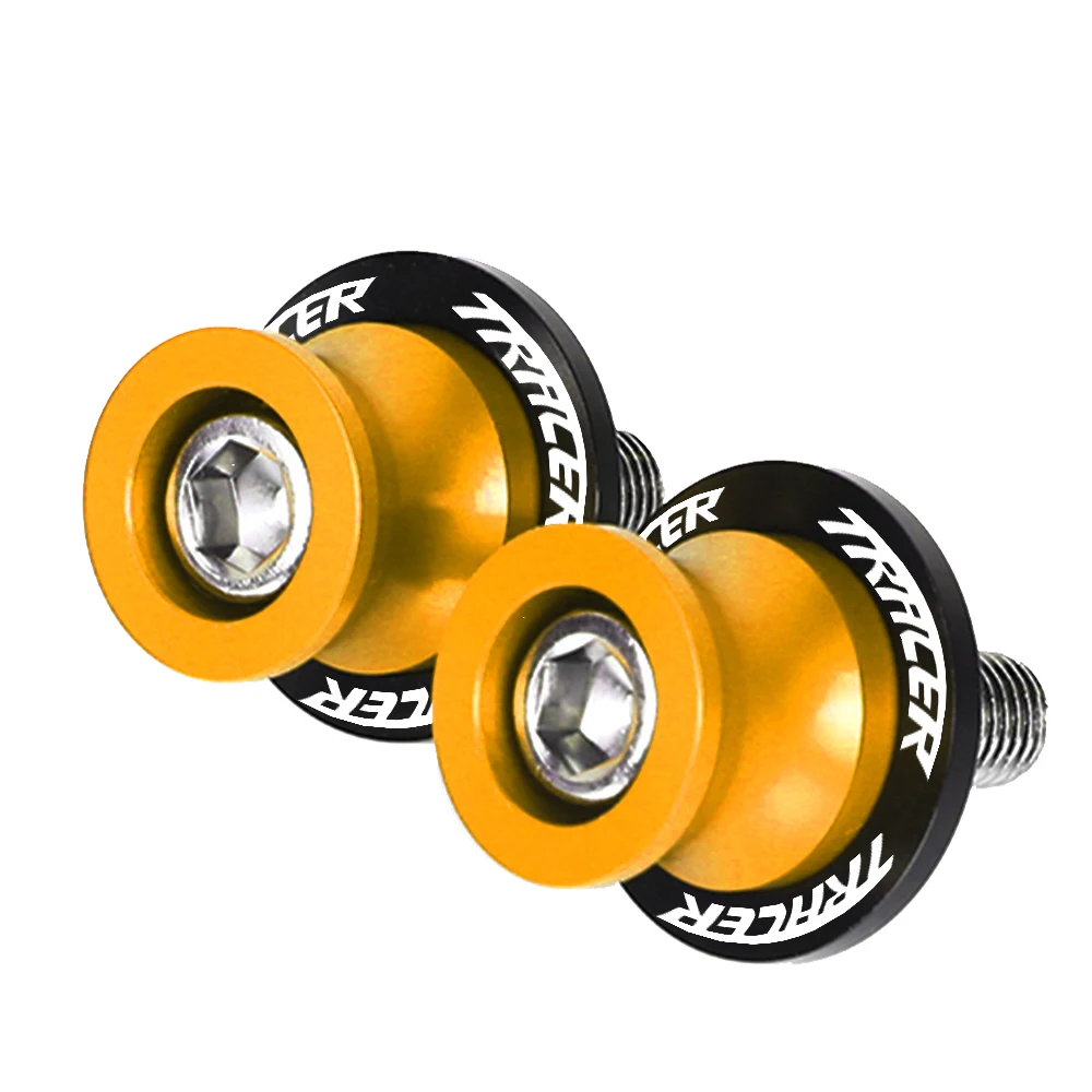 FOR YAMAHA TRACER 9 GT 700 900 Tracer700 Tracer900 2015 2021 19+ Motorcycle CNC Aluminum 6MM Swingarm Spool Stand Screws Slider