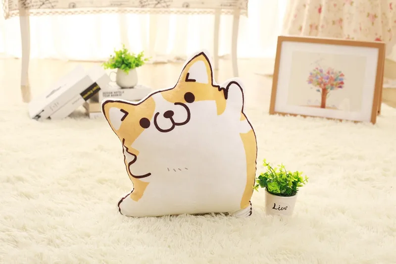 Сцены-собака плюшевые игрушки подушка милый воздушный чехол Meow звезды люди воздушная крышка отправить подарок на день рождения