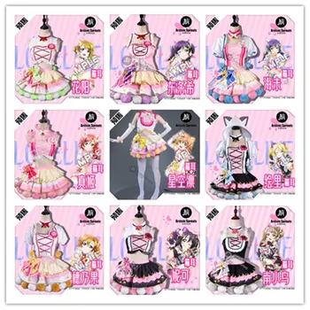 

Love Live! School Idol Project Umi Maki Eli Nozomi All Members Cat Girl Uniforms Cosplay Costume Free Shipping
