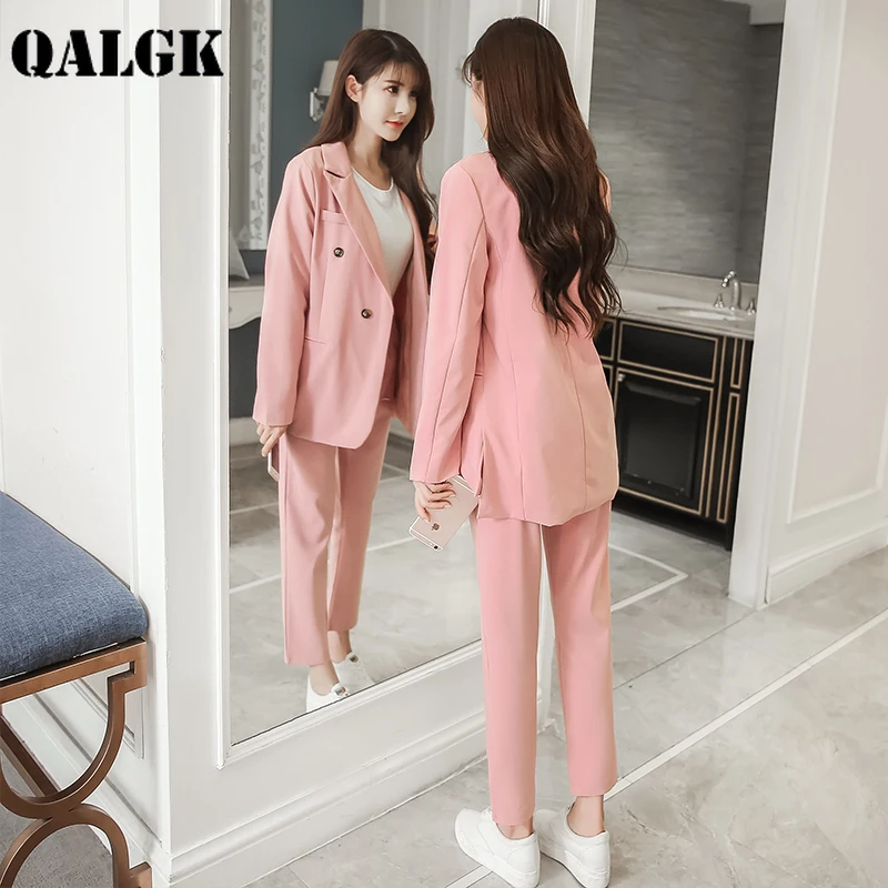 Mode pak nieuwe dames Professional dames kleine wierook wind lente en herfst toevallige kleine pak twee sets van zomer tij