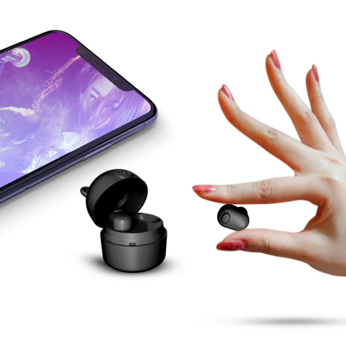 Беспроводная bluetooth-гарнитура 5,0 водонепроницаемые стерео, бинауральный Беспроводные наушники с зарядным чехлом LHB99