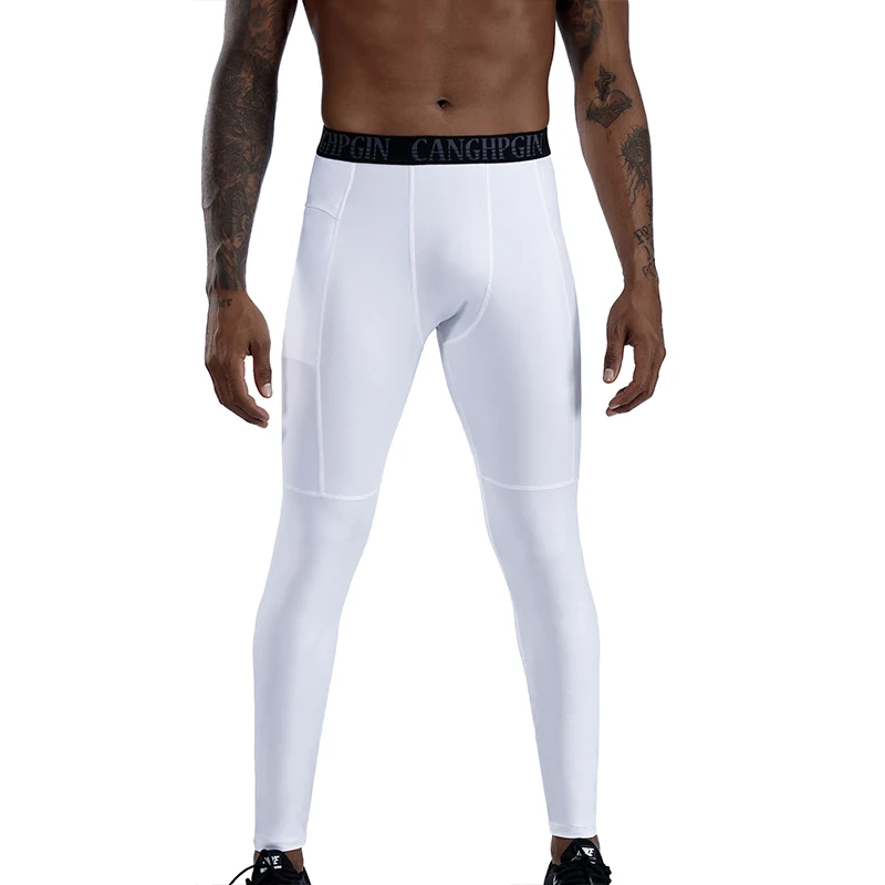 Quick Dry Men Compression Running Tights Sports Gym Fitness Jogging Pants Workout Training Yoga Leggings Trousers Personalize