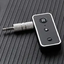 Bluetooth 5,0 аудио приемник абсолютно удобный 3,5 мм AUX Громкая связь адаптер динамик автомобильный комплект