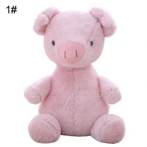 30cm Little Pig Прекрасный Пингвин утка животное мягкие плюшевые куклы подушки диван стул Декор мягкие игрушки для детей мягкие новые - Цвет: 30cm Little Pig