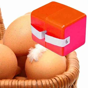 

1pc Automatic Eggs Opener Cube Egg Topper Eggshell Cutter Eggs Cracker Portable Efficient Egg Gadgets Handheld Eggs Separator