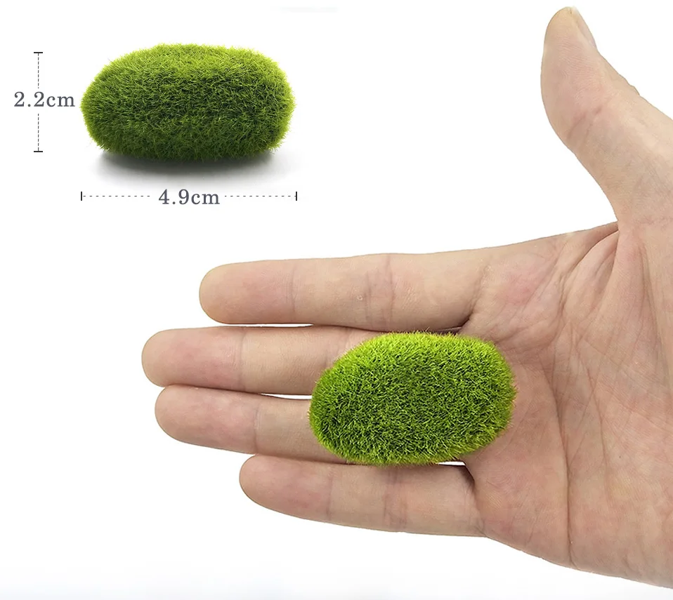 5 шт. микро пейзаж симулятор мха камень для дома вечерние украшения имитация