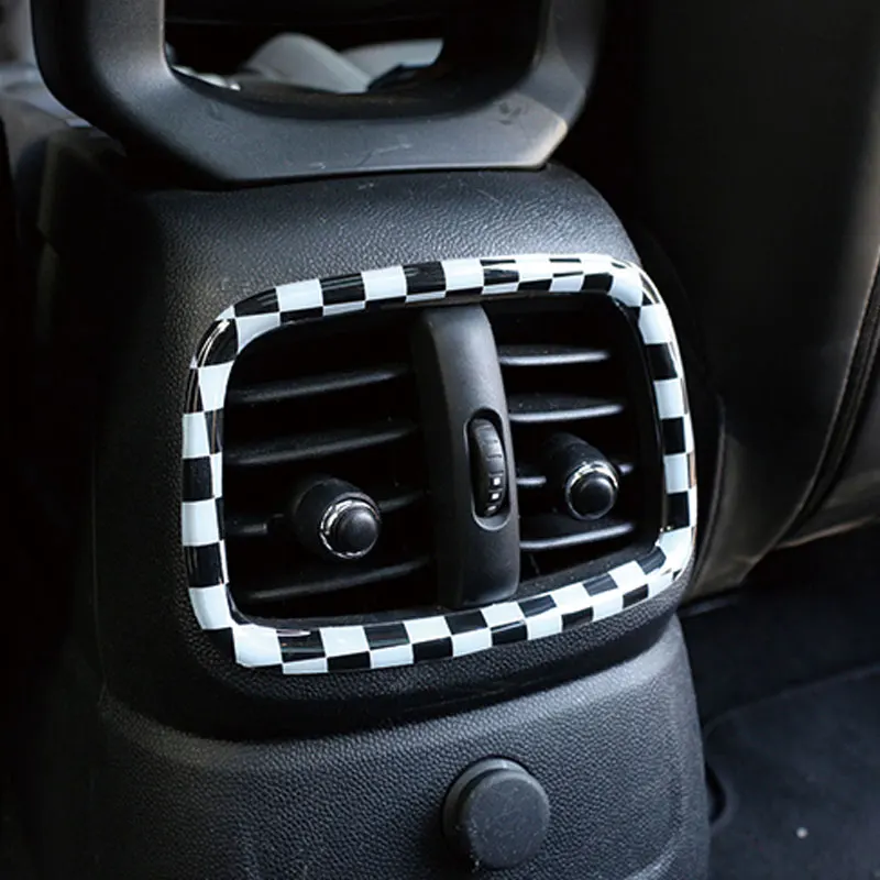 KJAUTOMAX красный розовый Checker для Mini Cooper F54 задний Кондиционер Выход украшения