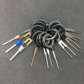 

3/8/11PCS/Set High Quality Car Plug Terminal Extraction Pick Back Needle Wire Harness Connector Crimp Pin Auto Repair Tool