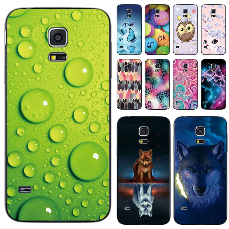 Custodia Per Samsung Galaxy (S5 Mini) Sv Mini G800 G800F G800H Cover Custodie Protettive In Tpu Morbido In Silicone Coque