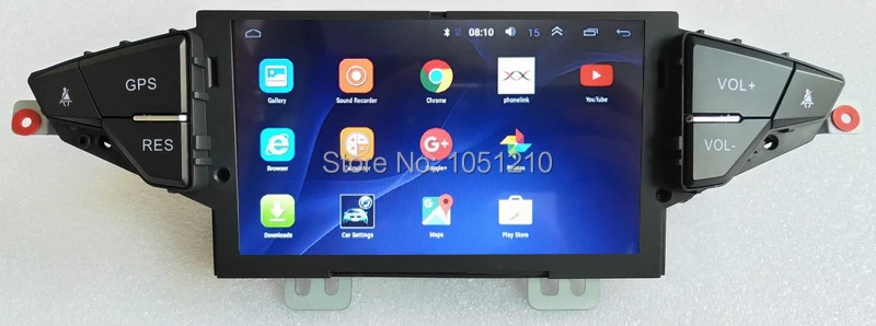  Ouchuangbo auto stereo gps radio for FAW Besturn B70 2014 2015 with android 8.1 system 1080P video 