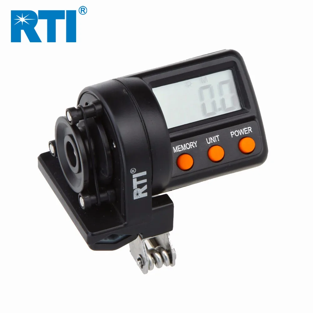 RTI Excellent Portable Fishing Line Length Counter Digital Fishing