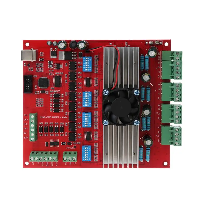 

MACH3 CNC USB 100Khz Breakout Board 4 Axis Interface Driver Motion Controller