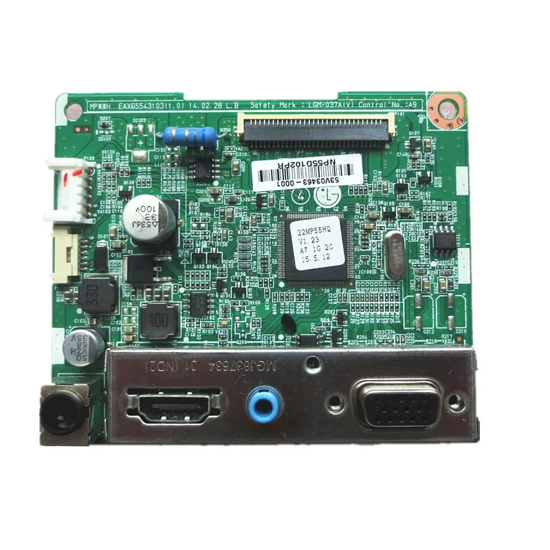 original 100% test for LG 22MP55HQ-P 23MP55HQ-P 24MP55HQ-P 27MP55HQ-P drive board new original rotary controller rvi58n 011k1r61n 05000 100% test good quality