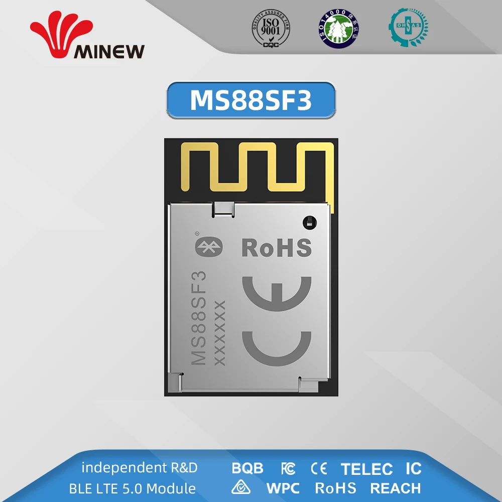 Новый компактный FCC CE RoHs (18 5 × 12 2 мм) и гибкий сверхмощный беспроводной модуль BLE 0