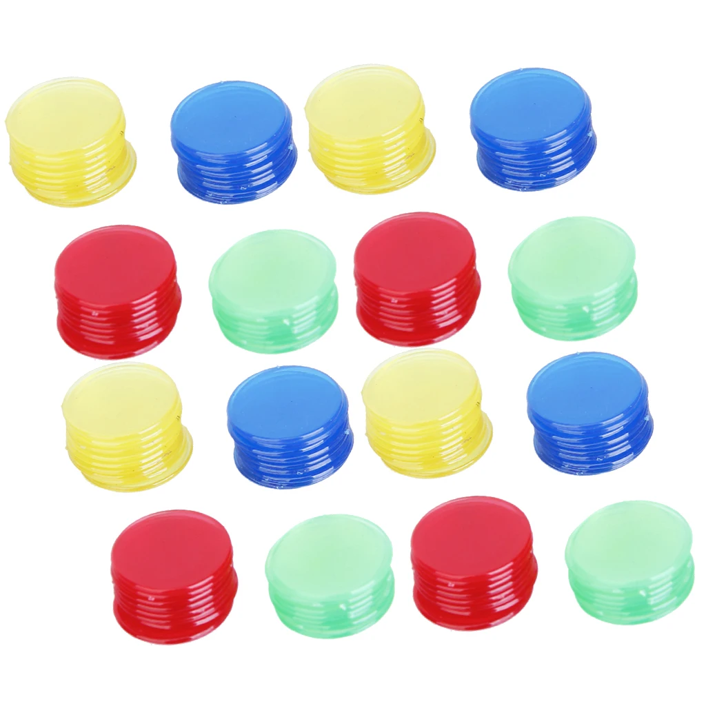 400x Poker Game Bingo Chip Casino Token Counter Marker For Kid Birthday Gift