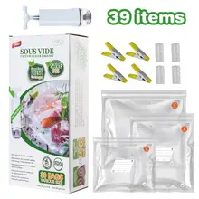 Lapi многоразовый вакуумный хранитель, сумки для хранения продуктов, компрессионная сумка для сохранения продуктов питания свежими и вкусными Sous Vide, органайзер для холодильника