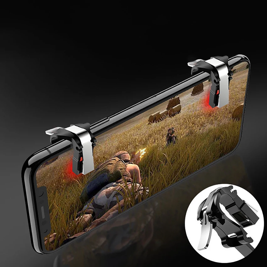 

Best PUBG Mobile Phone Gaming Trigger Fire Button Handle For L1R1 Shooter Controller