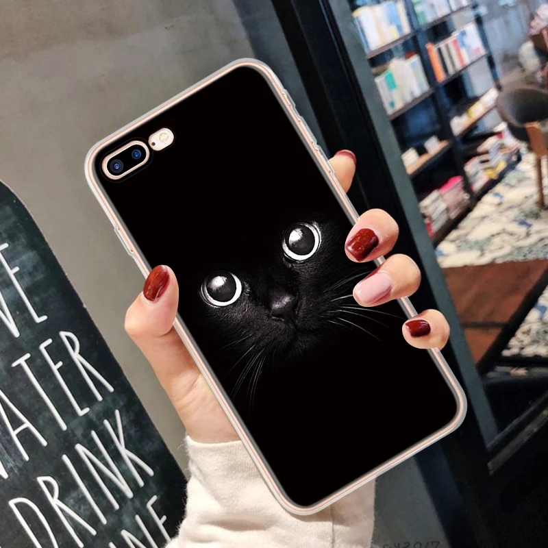 Ультратонкий чехол для iphone 8, 7, 6, 6S Plus, мягкий прозрачный чехол из ТПУ с рисунком забавной лягушки для iphone X 11 Pro XS, чехол для MAX XR - Цвет: anmao