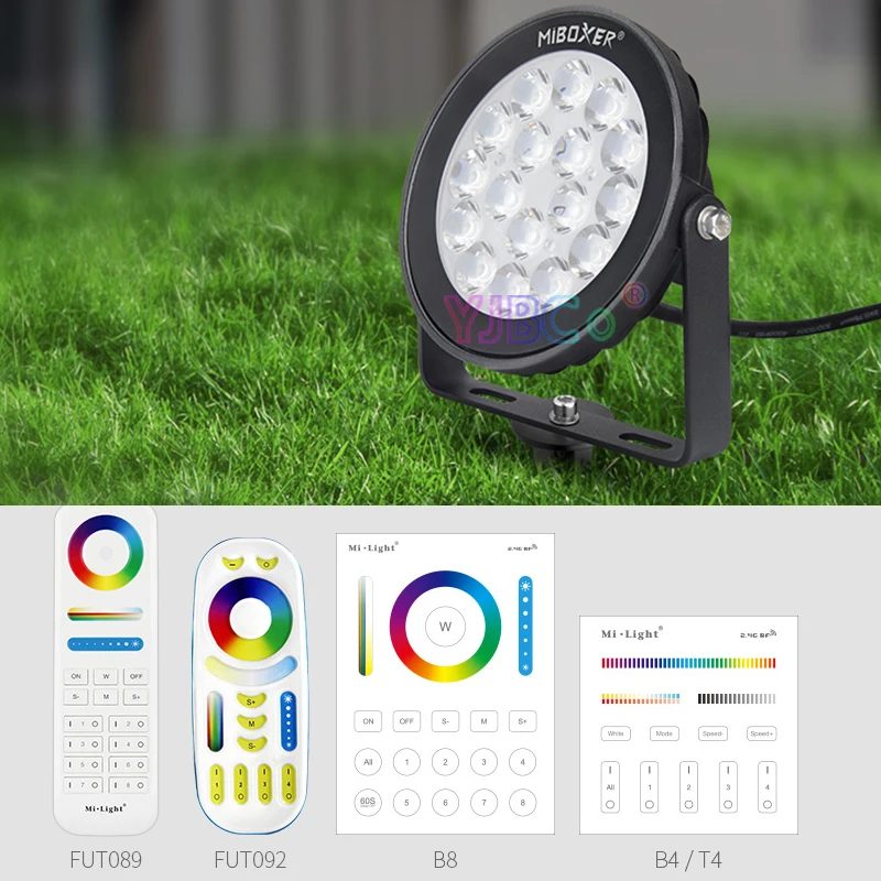 Miboxer 9 Вт RGB+ CCT умный светодиодный свет сада FUTC02 AC100~ 240V IP65 Водонепроницаемый светодиодный открытый лампа Сад Освещение
