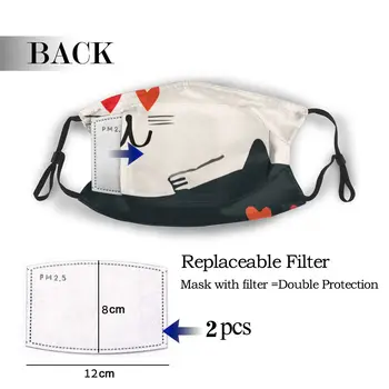 

protective mask with filter Ying Yang Tai Chi Balance anti dust PM2.5 reuse adult teen child girl