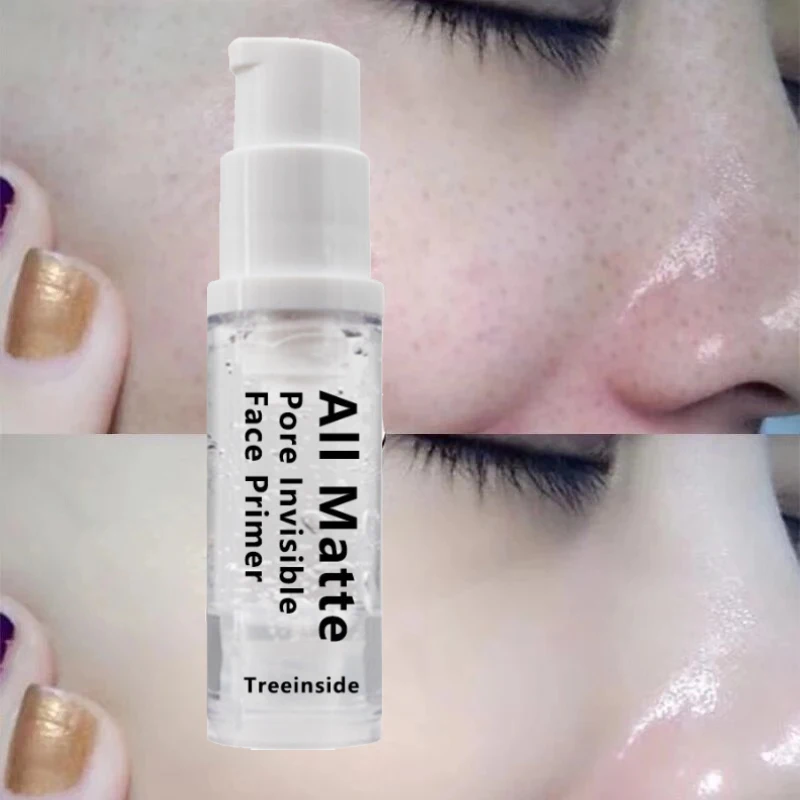 

Face Primer Matte Make Up Foundation Prolong Pores Invisible Moisturizer Skin Brighten Base Primer Gel Makeup Long-lasting