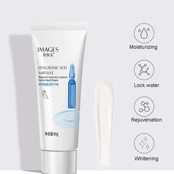 

Hyaluronic Acid Moisturizing Hand Cream Nourishing Skin Anti-Crack Anti-Drying Skin Care Whitening Hand Care
