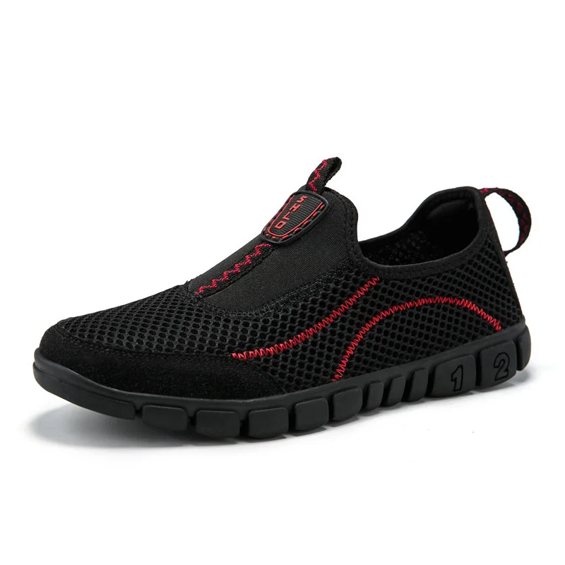 

Large Size Slip-on Loafers Breathable Youth MEN'S SHOES Spring And Summer New Style Mountain Climbing Sports Hiking Shoes Dad