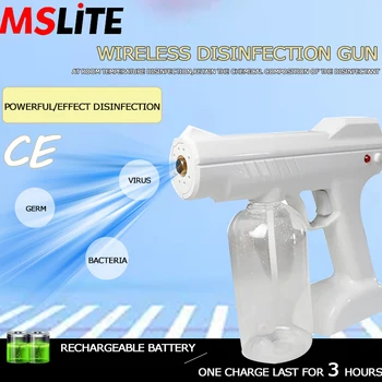 

household nano disinfection spray wireless battery gun nano mist automatic spray machine sterilizer home humidifier