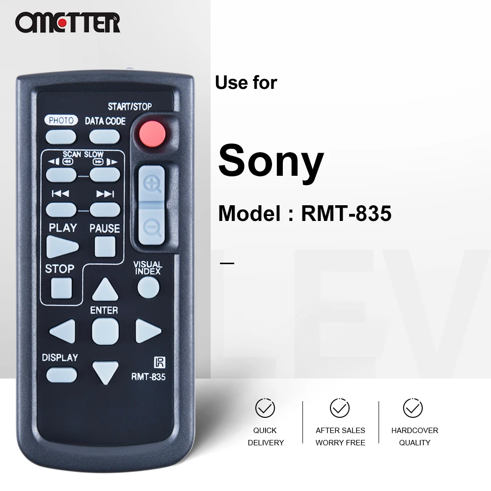 RMT-835 for Sony Remote Control RMT-845 HDR-PJ580E PJ790E